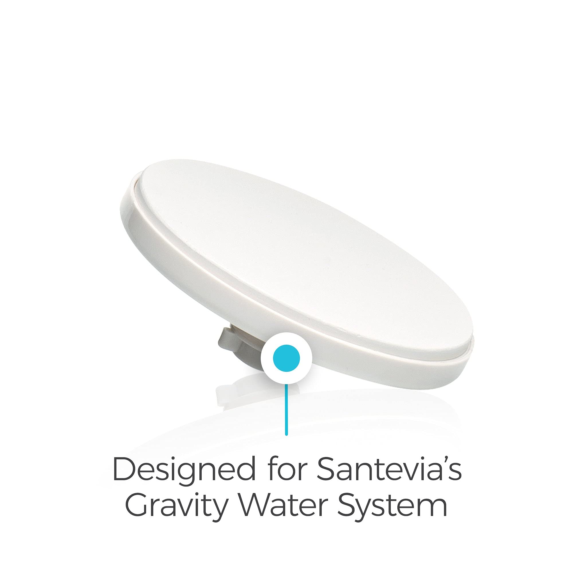 Ceramic Pre-filter Replacement by Santevia | Designed for SANTEVIA's Gravity Water System | Removes Particles From Water | 0.3 Micron Pore Size