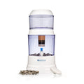 Santevia Gravity Water System | Alkaline Water Filter and Dispenser | Home Chlorine and Fluoride Filter | Countertop Water Dispenser