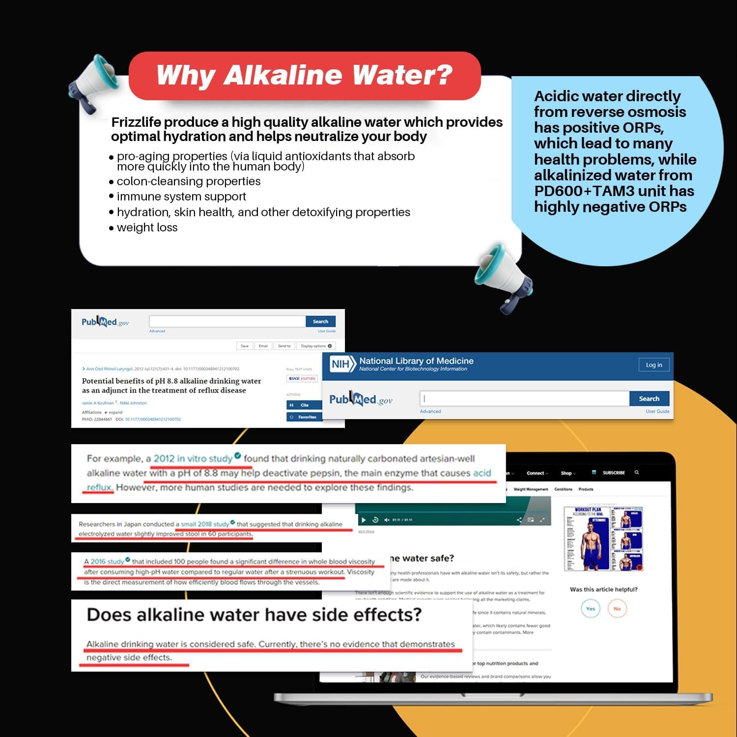 Frizzlife 600GPD Reverse Osmosis Water Filter, NSF/ANSI 42&58&372 Standards, Alkaline Mineral pH+, Tankless RO Reverse Osmosis System, Under Sink, Reduce TDS, 2:1 Drain Ratio, Water Filter, PD600-TAM3